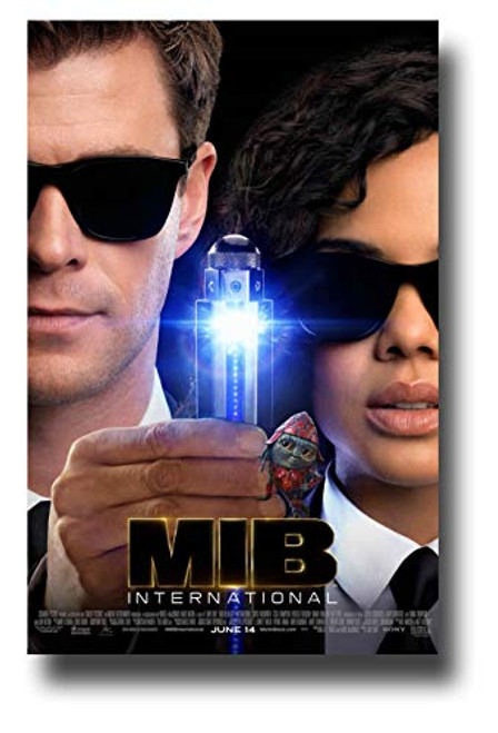 Men in Black International Poster Movie Promo 11 x 17 inches Faces Flash