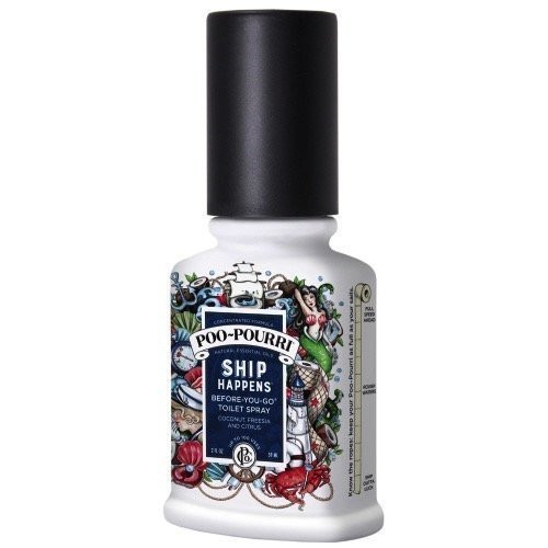 Poo-Pourri Before-You-Go Toilet Spray 2-Ounce Bottle, Ship Happens Scent