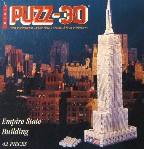 Mini-Puzz 3D Empire State Building (42 Pieces)