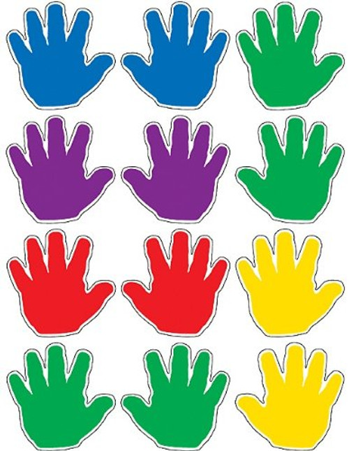 Teacher Created Resources Handprints Mini Accents (5137) Teacher Created Resources Handprints Mini Accents (5137)