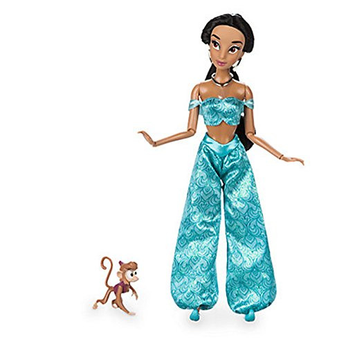 Disney Interactive Studios DISNEY STORE JASMINE 12" CLASSIC DOLL WITH ABU