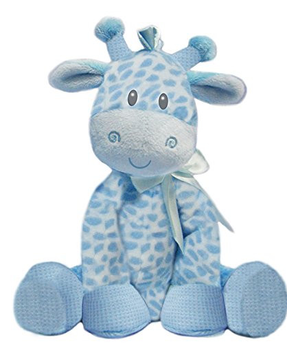 First & Main 8.5" Blue Jingles Giraffe