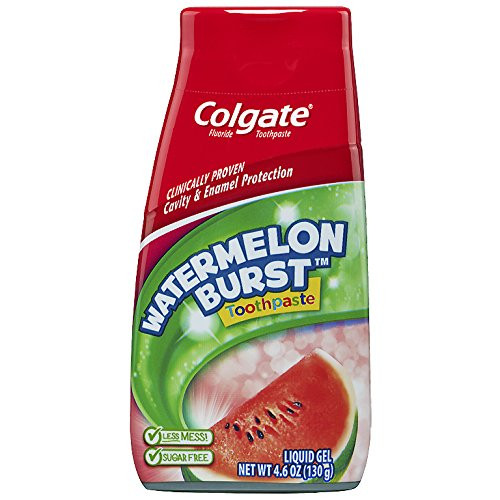 Colgate Kids Liquid Gel Fluoride Toothpaste, Watermelon - 4.6 ounce (6 Pack) Colgate Kids Liquid Gel Fluoride Toothpaste, Watermelon - 4.6 ounce (6 Pack)