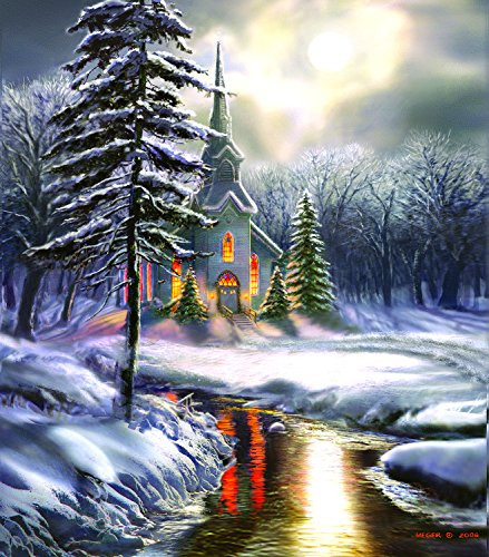 Wildwood Church 300 Piece Jigsaw Puzzle by SunsOut