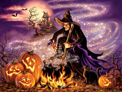 All Hallows Eve 500 pc Halloween Jigsaw Puzzle by SunsOut