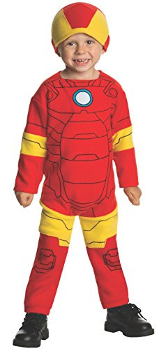 Rubie's Baby Marvel Classics Avengers Assemble Fleece Toddler Iron Man Costume