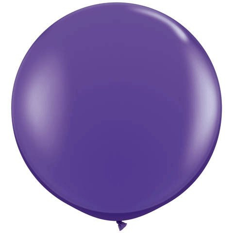 Purple Violet Giant 3ft Qualatex Latex Balloon