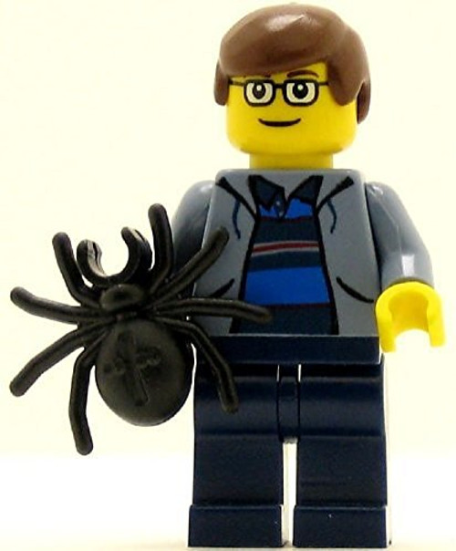 LEGO Spider-Man Minifig Peter Parker Sand Blue Jacket LEGO Spider-Man Minifig Peter Parker Sand Blue Jacket