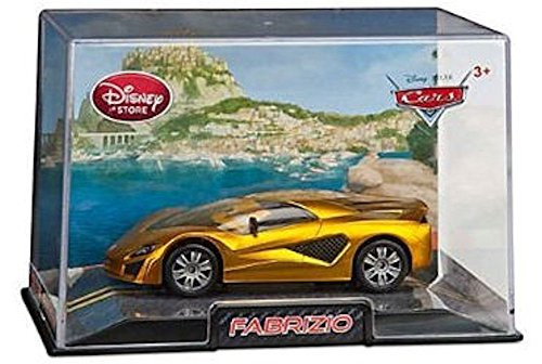 Disney Pixar Cars 2 Diecast Fabrizio in Display Case Disney Store Exclusive