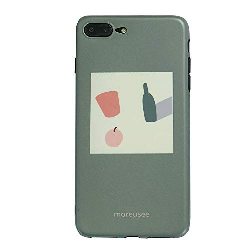 iPhone 8 Plus & iPhone 7 Plus Case Summer, Cute Aesthetic Green Art Student Still Life Painting Design