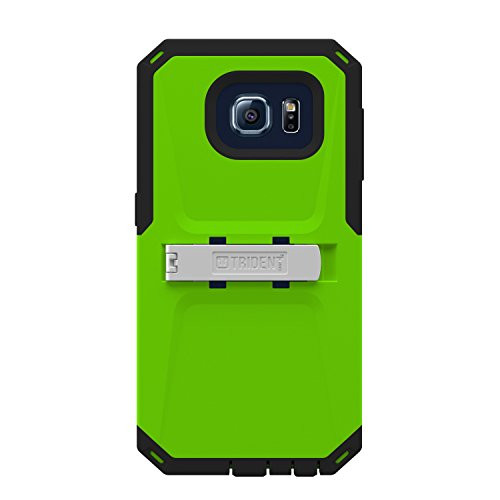 Trident Kraken AMS Series Case for Samsung Galaxy S6 - Retail Packaging - Trident Green