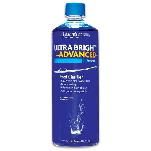 Leslie's ADVANCED Ultra Bright Pool Clarifier Enhancer [1 Bottle = 1 Qt.]