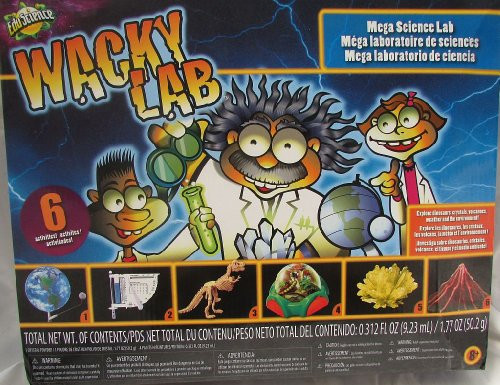 Wacky Lab Mega Science Lab- 6 Activities