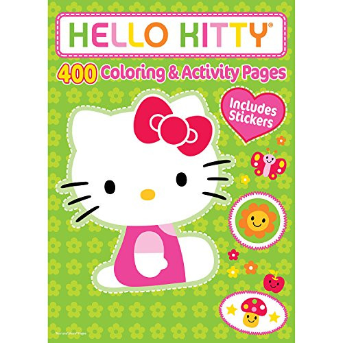 Bendon Hello Kitty Huge Coloring Book with Stickers (400 Pages)