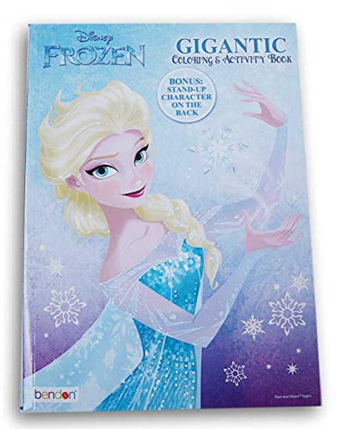 Activity Books Princess Elsa Gigantic 224 Page Coloring Book with Stand-Up Olaf on Back