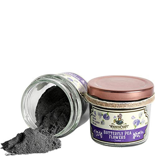 WanichCraft Organic Butterfly Pea Flower Powder Blue Matcha Natural Food Coloring 1.25 Oz. WanichCraft Organic Butterfly Pea Flower Powder Blue Matcha Natural Food Coloring 1.25 Oz.