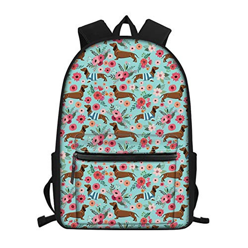 doginthehole Kids Boys Waterproof Daypack 3D Animal Printed School Backpack Dog Pattern Travel Book-bag Satchel