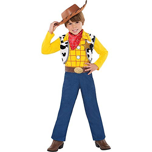 Amscan Toy Story Woody Halloween Costume for Boys, Small, with Included Accessories