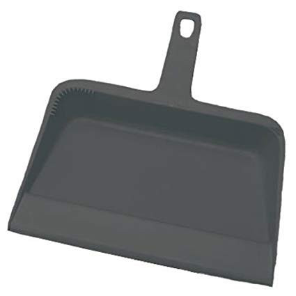 impact products inc 700-90 12", Black, Plastic, Heavy Duty Dust Pan (3)