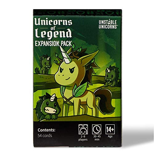Unstable Unicorns Unicorns of Legends Expansion Pack