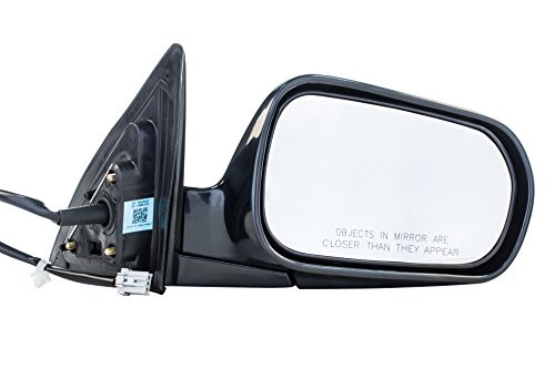 Dependable Direct Right Passenger Side Unpainted Non-Heated Folding Power Operated Door Mirror for Honda Accord (Sedan Only) (1998 1999 2000 2001 2002) HO1321125