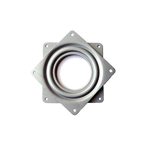 Lazy Susan Square Ball Bearing Turntable 3.7-Inch 300-LB Load Capacity, 4-Pack