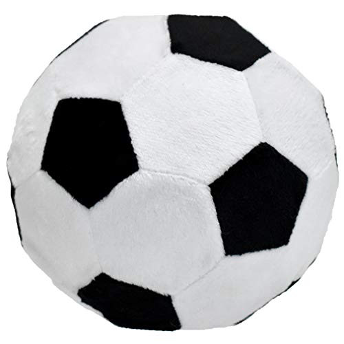 iscream Silky Fleece Covered 6" Slow Rise Squishy Soccer Ball Stress Ball