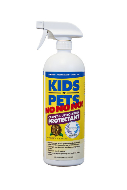 KIDS N PETS Stain and Odor Remover NO NO NO! Carpet and Upholstery Protectant/Pet Deterrent, 27.05 oz.