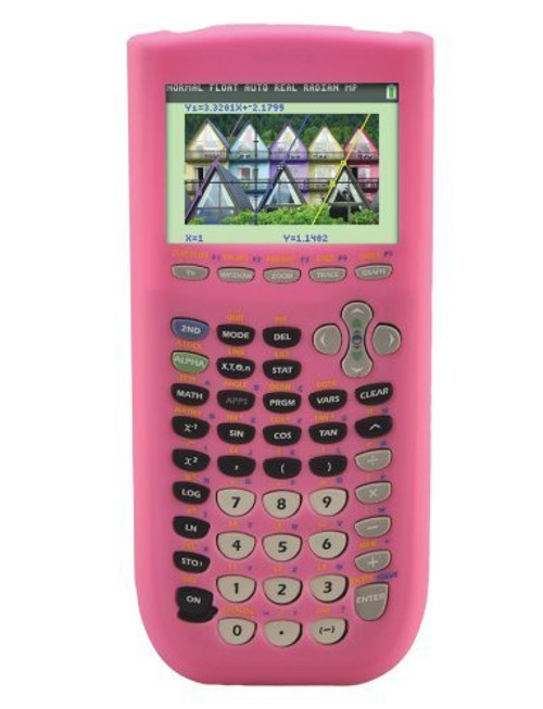 Guerrilla Silicone Case for Texas Instruments TI-84 Plus C Silver Edition Graphing Calculator, Purple Guerrilla Silicone Case for Texas Instruments TI-84 Plus C Silver Edition Graphing Calculator, Purple
