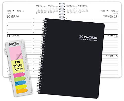 Premium Planner 2019-2020 Academic Year Planner - 8x10-14 Months (June 2019 Through July 2020)
