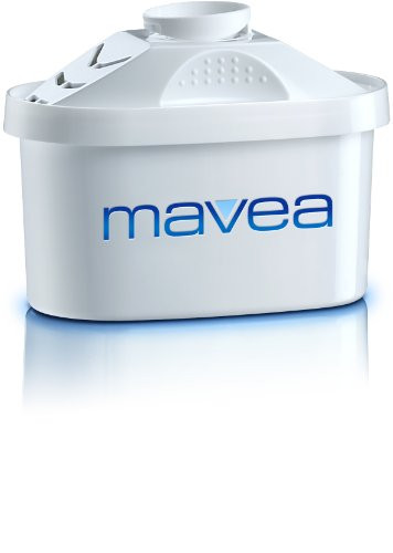 MAVEA 1001495 Maxtra Replacement Filter for MAVEA Water Filtration Pitcher, 1-Pack, White