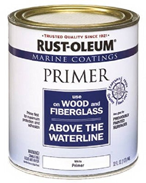 Rust-Oleum 207014 Marine Wood and Fiberglass Primer 1-Quart