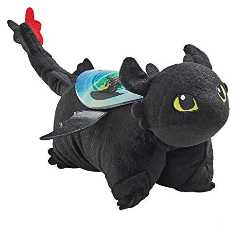 Pillow Pets Nbcuniversal How to Train Your Dragon Toothless Sleeptime Lite 16" Stuffed Animal Plush Toy Pillow Pets Nbcuniversal How to Train Your Dragon Toothless Sleeptime Lite 16" Stuffed Animal Plush Toy