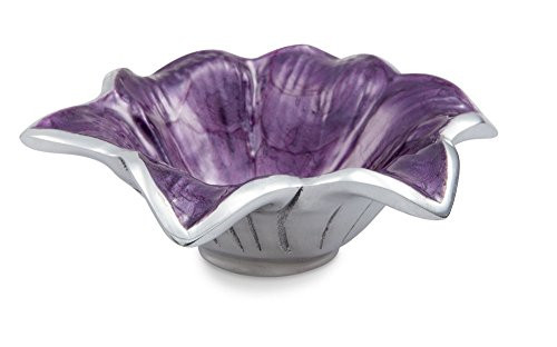 Julia Knight Lily Bowl, 4-Inch, Amethyst, Purple