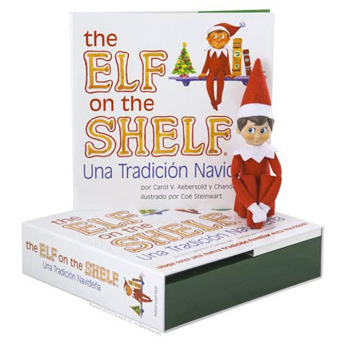 Elf on The Shelf EOTS Boy Light Spanish Doll