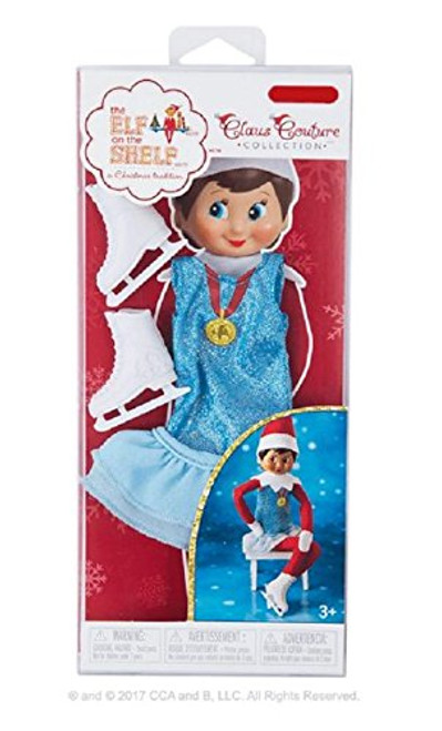 Exclusive 2017 The Elf on the Shelf Claus Couture Collection Arctic Ice Skater Exclusive 2017 The Elf on the Shelf Claus Couture Collection Arctic Ice Skater