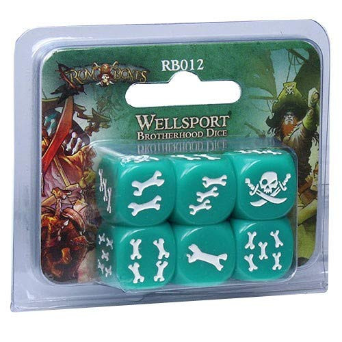 Rum & Bones Dice - Wellsport Brotherhood (6)