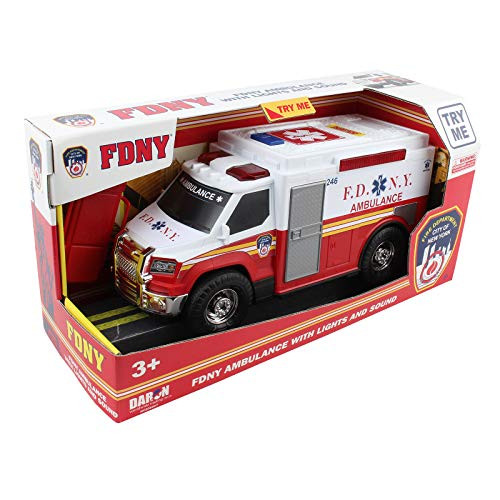 Daron FDNY Ambulance with Lights & Sounds 2019 New