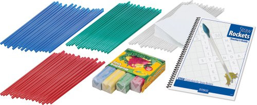 Pitsco Straw Rocket Class Pack with Teacher's Guide