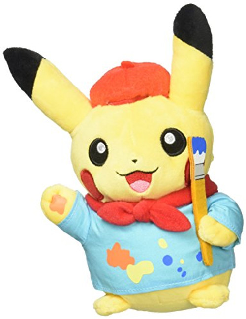 artist pikachu plush