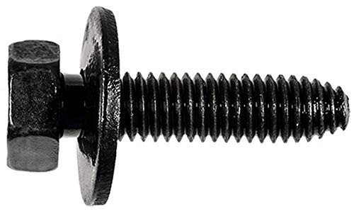 50 M6-1.0 X 25mm Metric Hex Head Sems Bolts GM 11503834