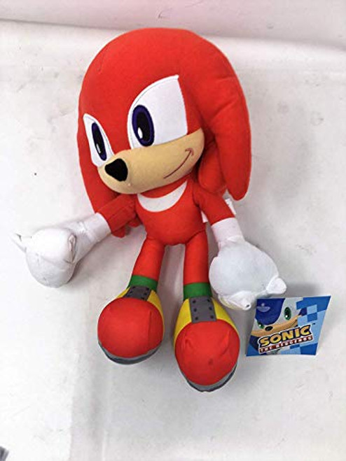 Sonic The Hedgehog Knuckles 8" Plush Toy Kids Boys Girls