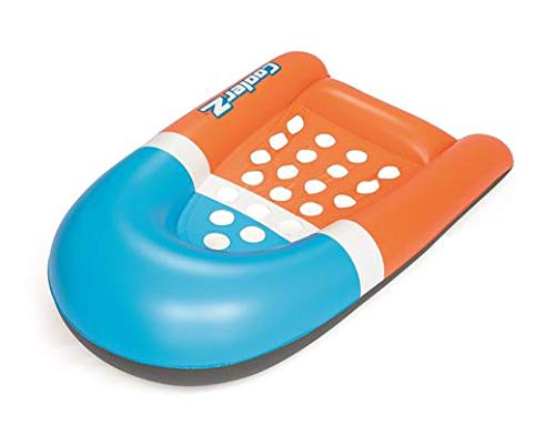 Bestway CoolerZ Aqua Breeze Inflatable Pool Lake River Float Lounge for Outdoor Summer Fun, Multicolor 43169E