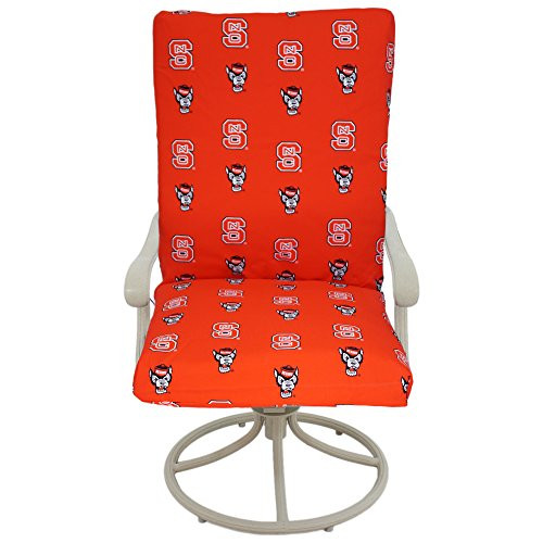 College Covers North Carolina State Wolfpack 2 Piece Chair Cushion