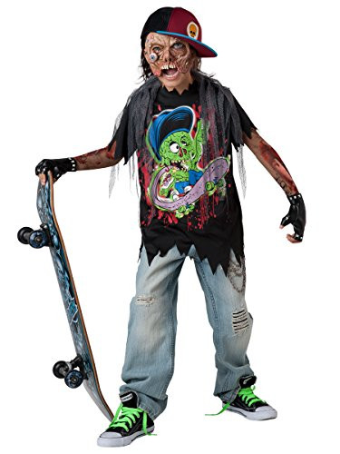 InCharacter Costumes Zombie Sk8r Costume, Size 6/Small