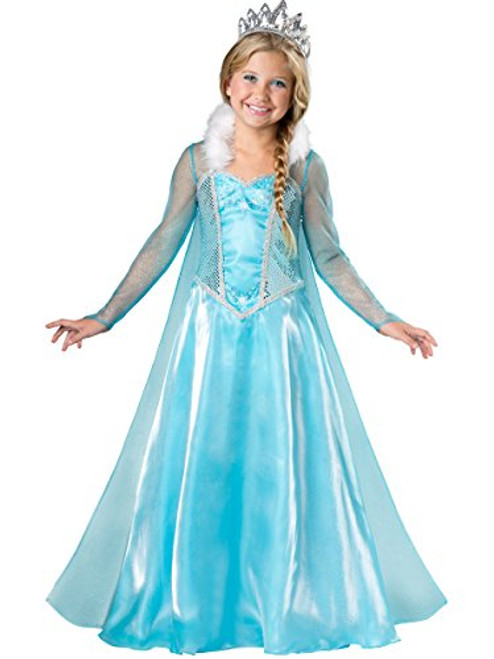 InCharacter Costumes Snow Princess Costume, One Color, 6
