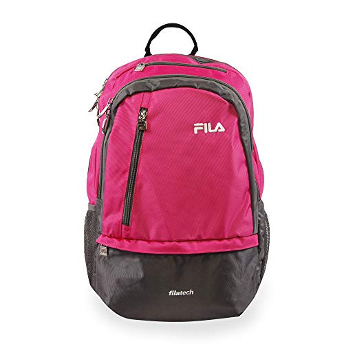 Fila Duel Tablet and Laptop Backpack, Pink