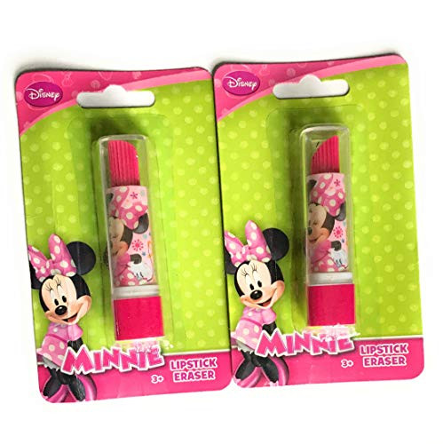 Disney Princess Lipstick shape Eraser (2 pack)