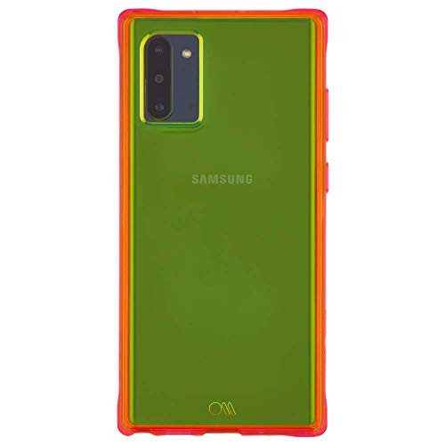 Case-Mate - Samsung Galaxy Note 10 Case - NEON - 6.3" - Yellow/Pink