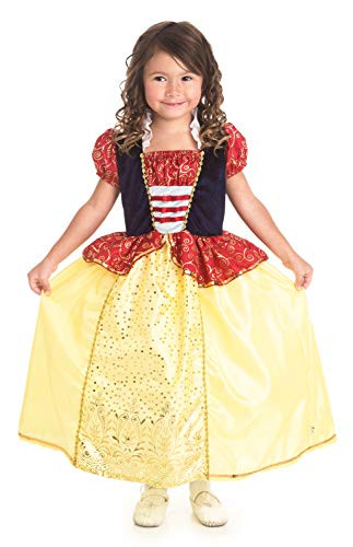 Little Adventures Snow White Princess Dress Up Costume (Large Age 5-7)